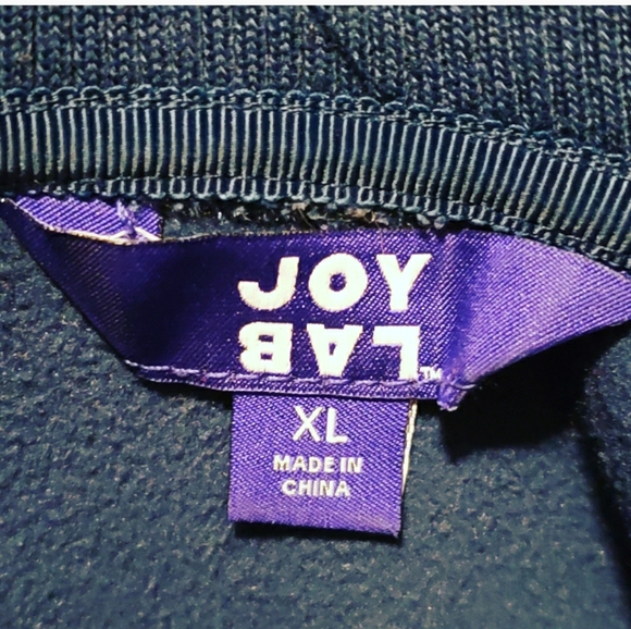 JoyLab Blue Sherpa Pullover - Picture 6 of 7